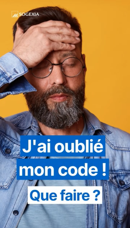 Tuto Youtube j'ai oublié mon code, que faire ?